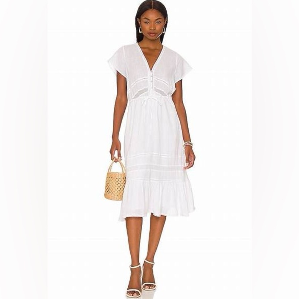 Rails Kiki Dress White sz M